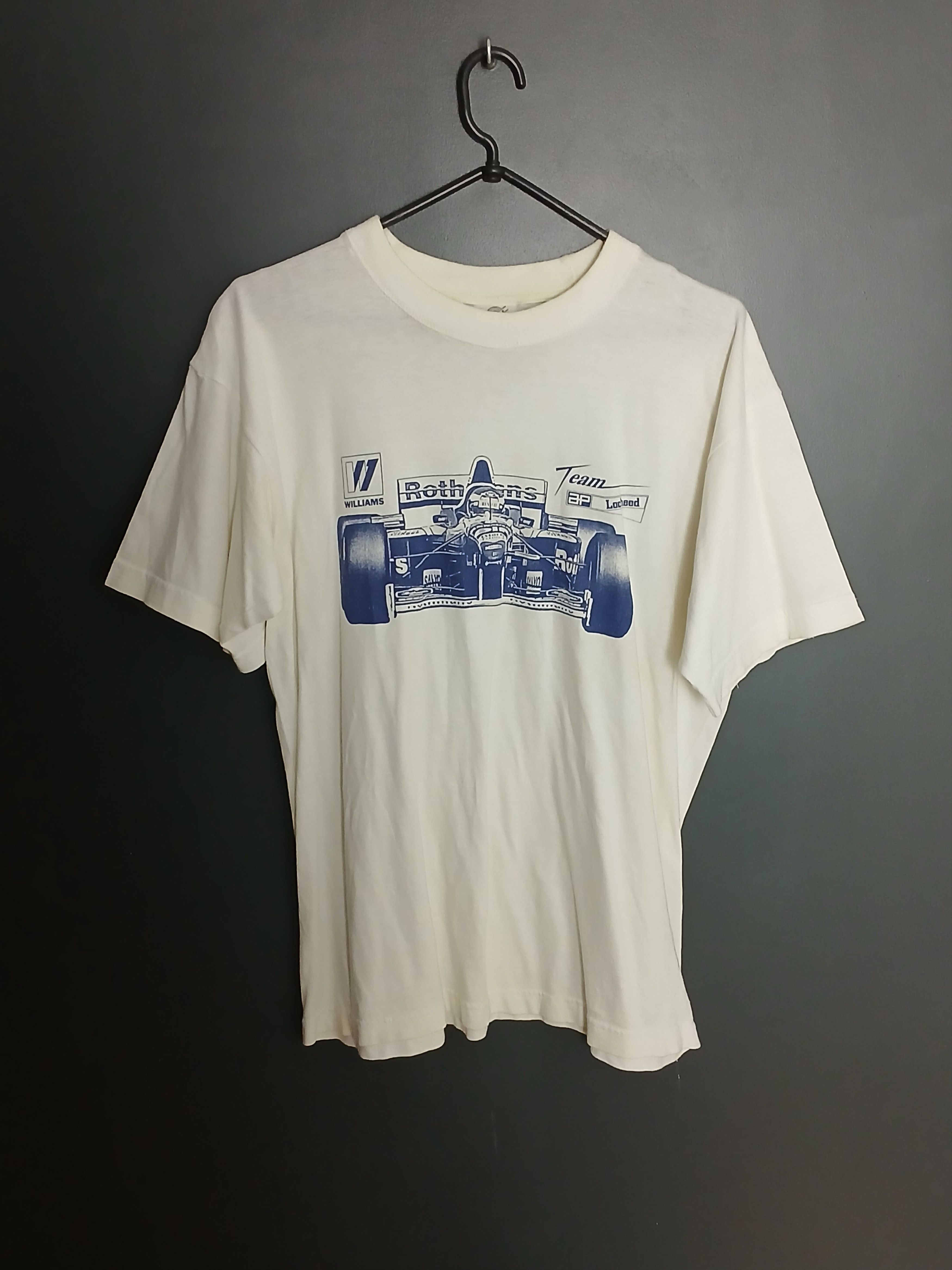 Formula 1 × Vintage Vintage Rothmans Williams F1 Team Racing T-Shirt Size US L / EU 52-54 / 3 - 1 Thumbnail