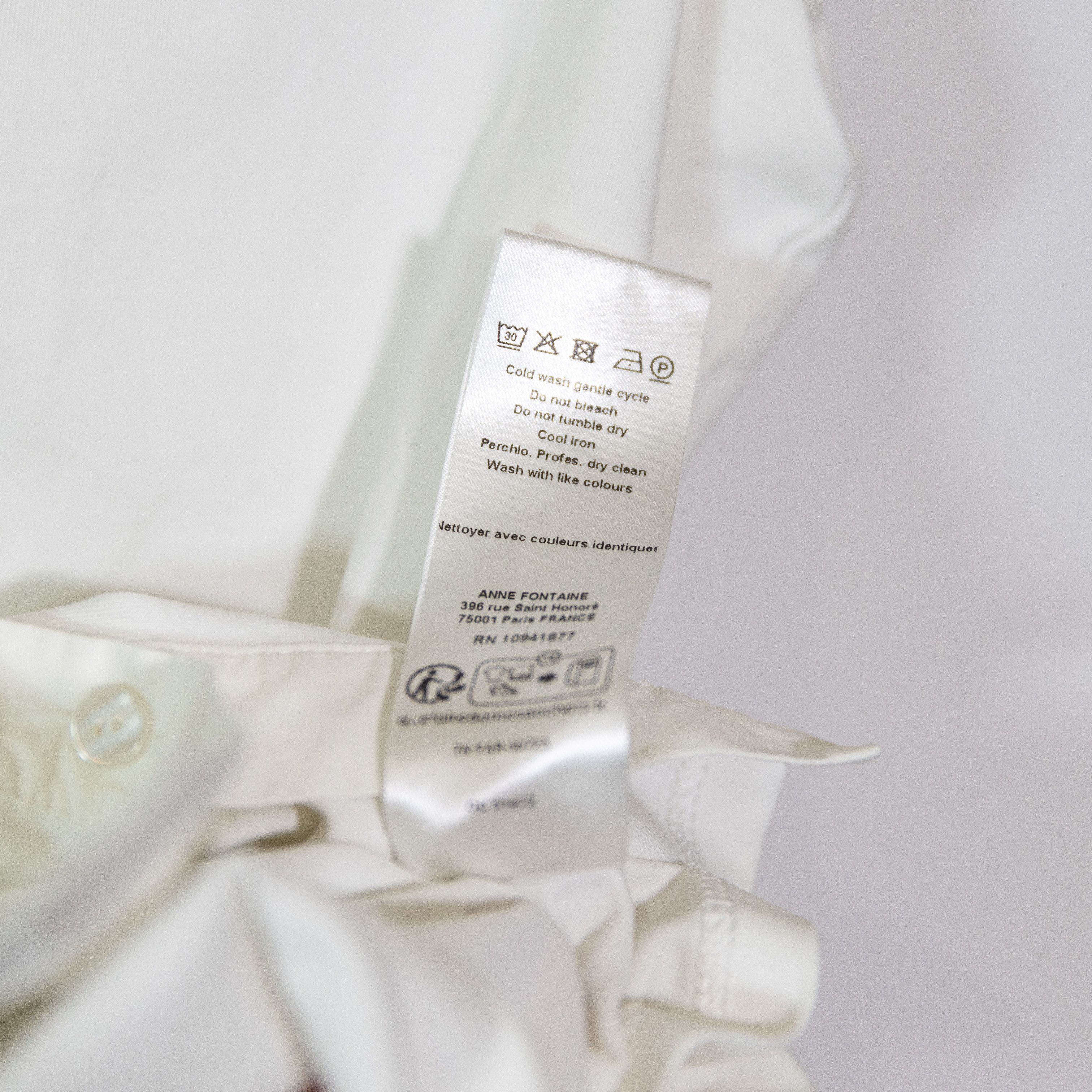 ANNE FONTAINE Anne Fontaine Nuage Cotton Stretch Size S / US 4 / IT 40 - 3 Thumbnail