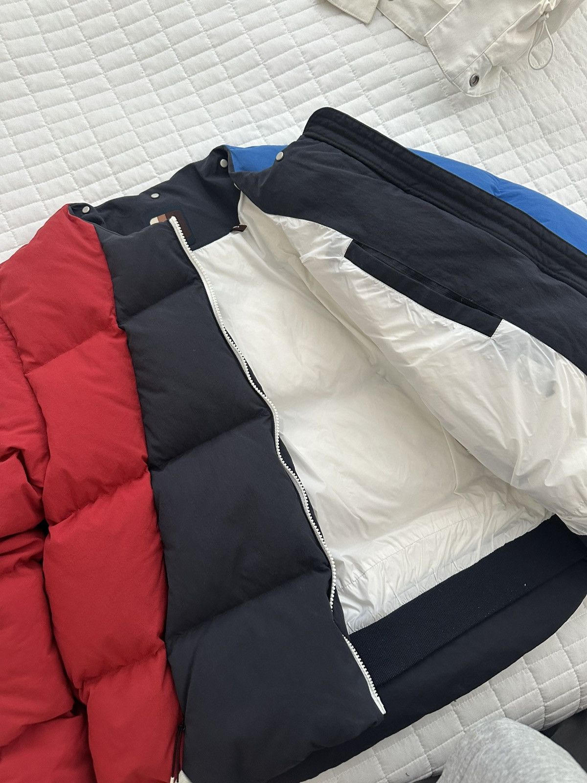 Kith Kith Colorblocked Puffer Jacket Blue / Multi Size US XL / EU 56 / 4 - 22 Thumbnail