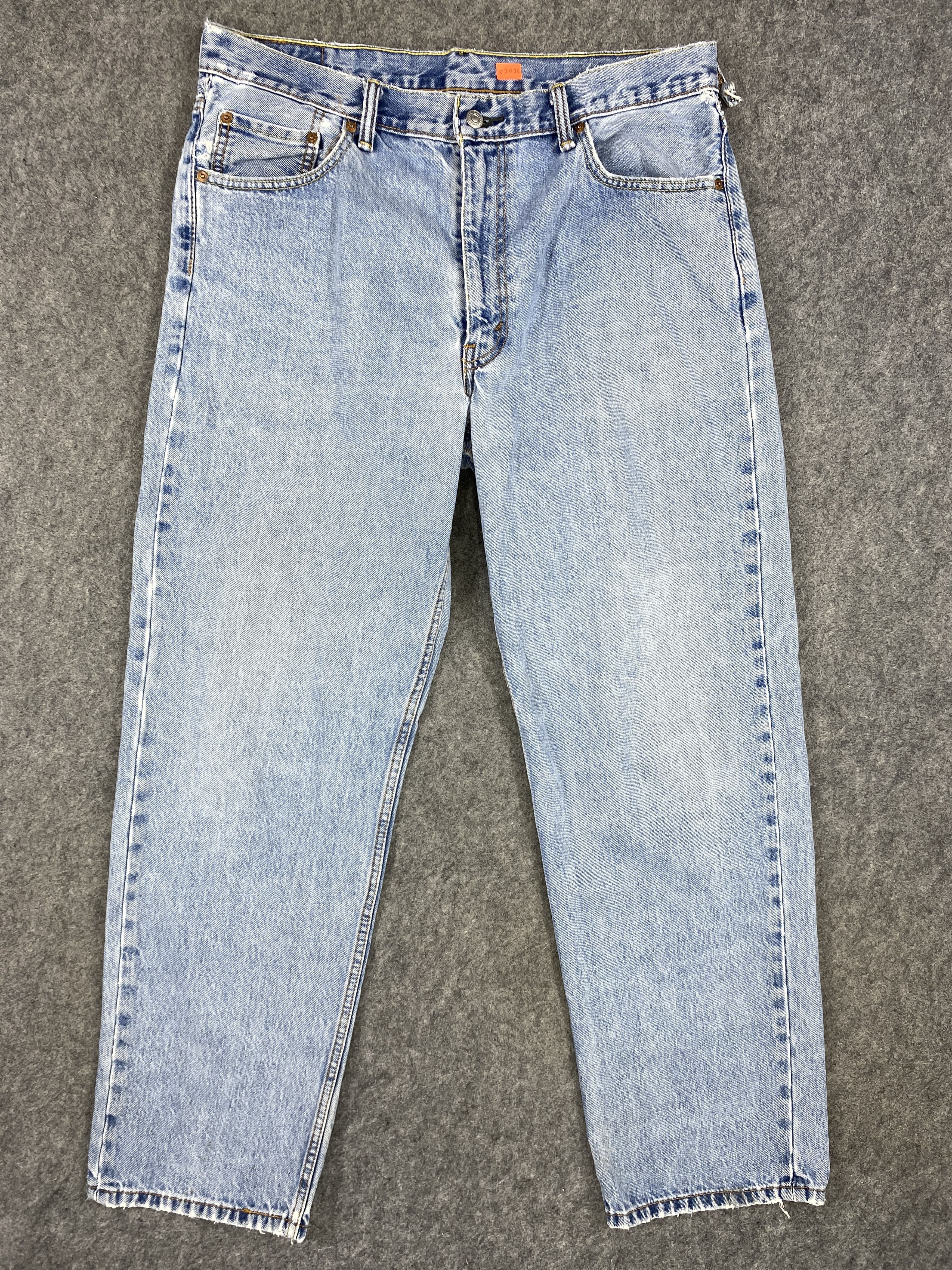 Levi's Mid Blue Vintage Levi's 550 Jeans 36x30.5 Denim -SJ036 Size US 36 / EU 52 - 1 Thumbnail