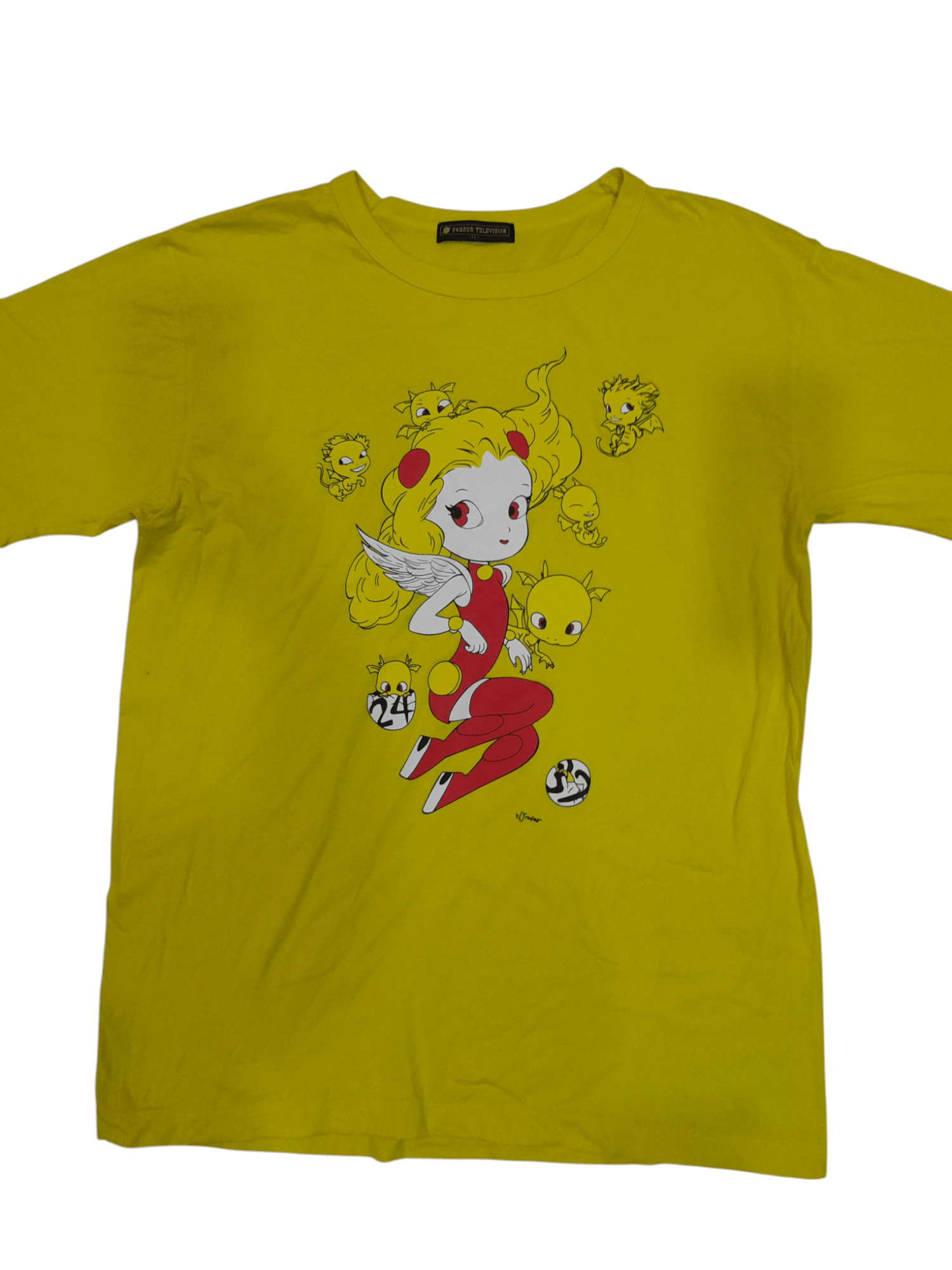 Japanese Brand 24 Hour Television Shirt (F508) Size US XL / EU 56 / 4 - 2 Thumbnail