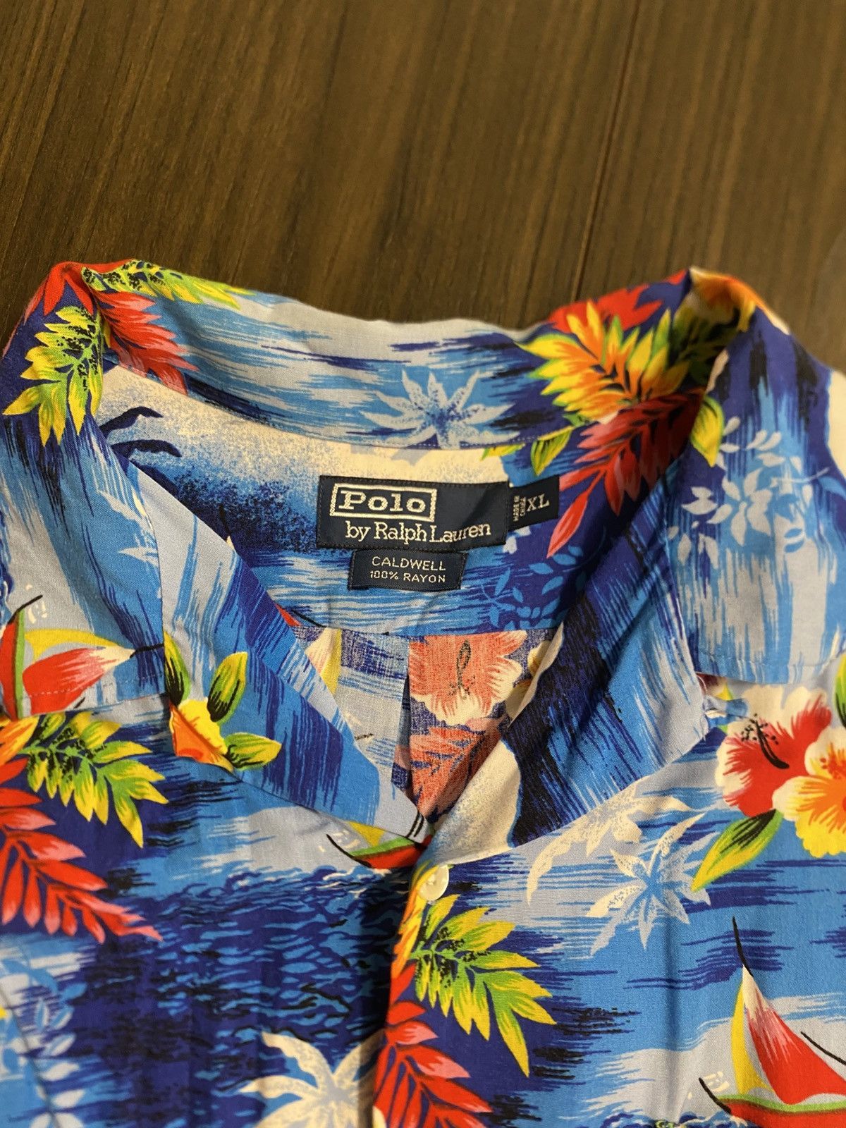 Polo Ralph Lauren Polo Ralph Lauren vintage Hawaiian button up shirt Size US XL / EU 56 / 4 - 3 Thumbnail