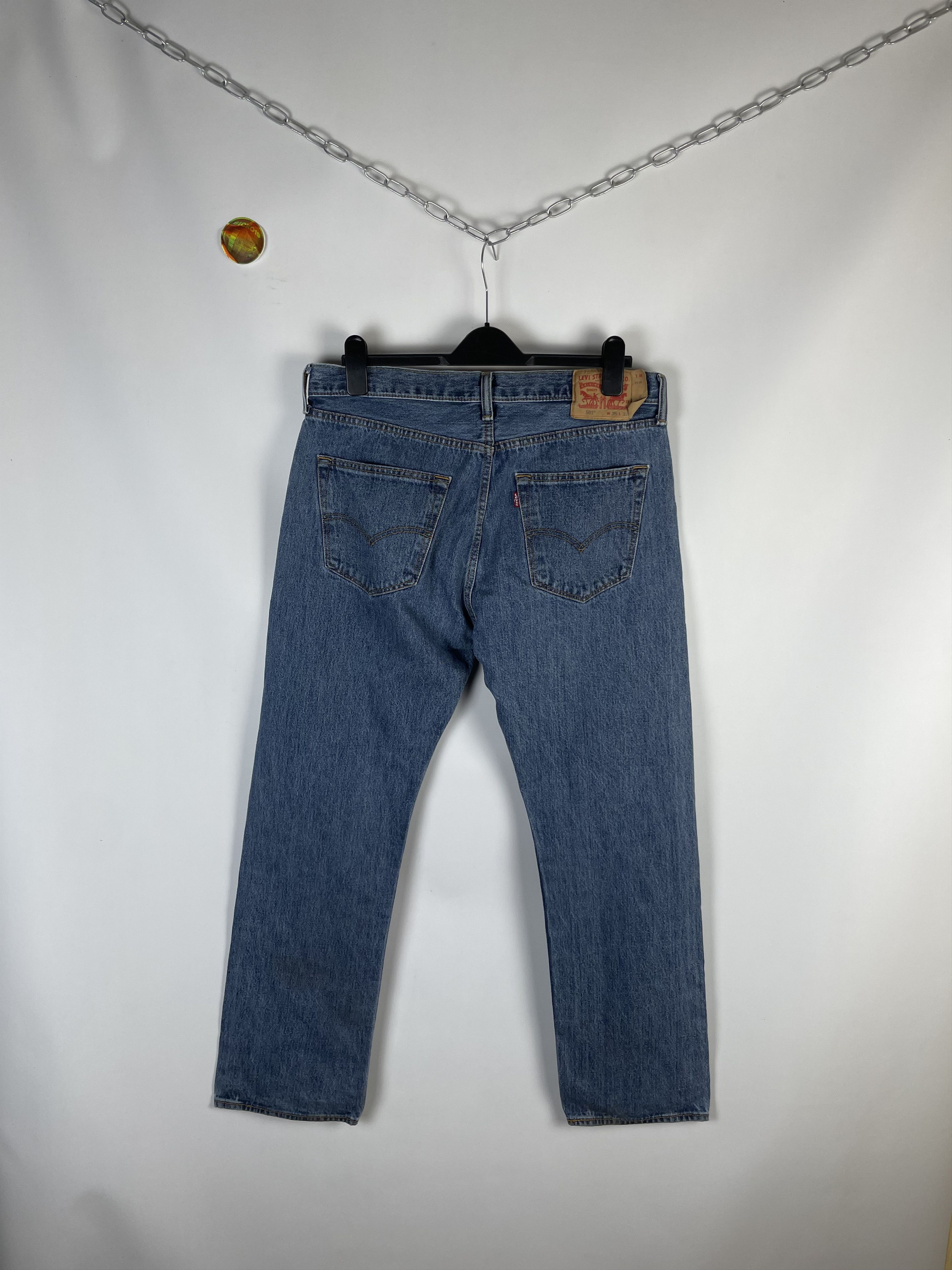 Levi's Vintage 501 90s Levi's Pants Denim Jeans Size US 36 / EU 52 - 1 Thumbnail