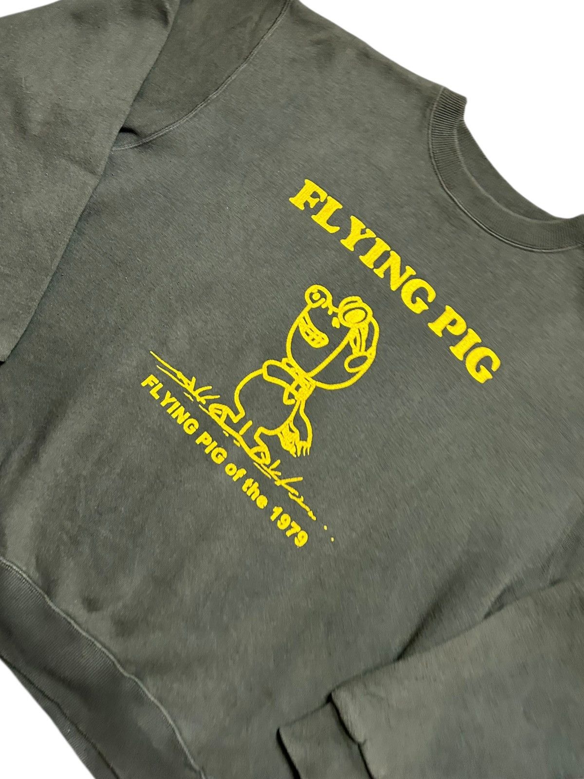 Studio D'Artisan Studio d'Artisan Crewneck Sweatshirt Big Logo Flying Pig Size US S / EU 44-46 / 1 - 5 Thumbnail