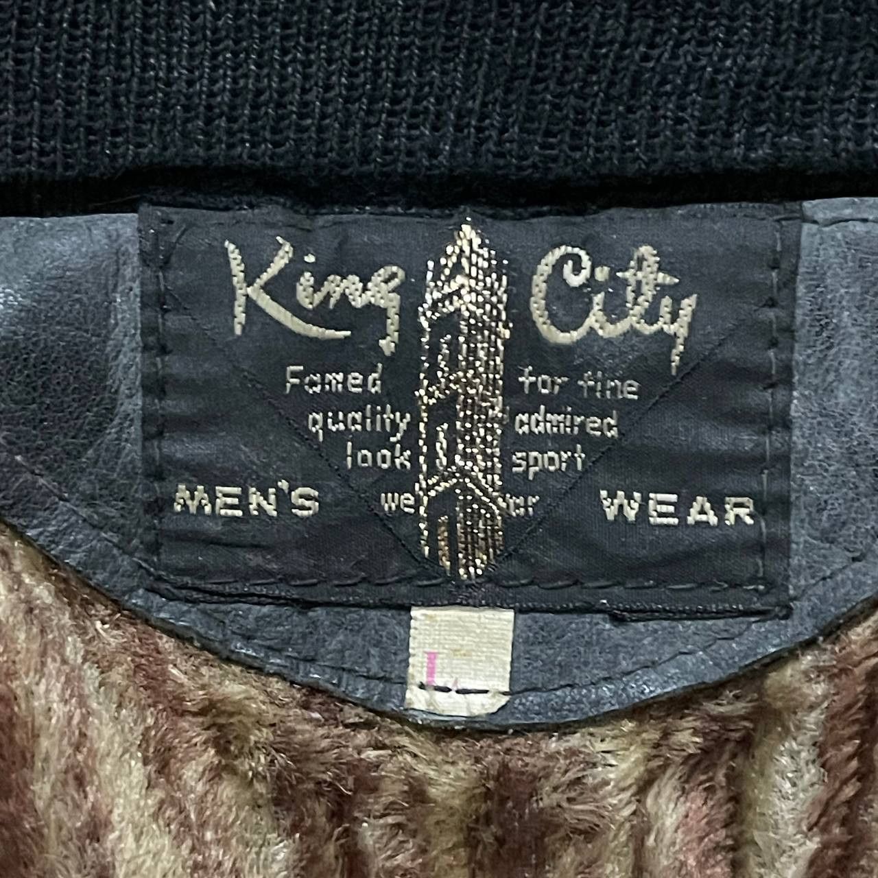 Japanese Brand Vintage King City Leather Jacket Size US M / EU 48-50 / 2 - 10 Thumbnail