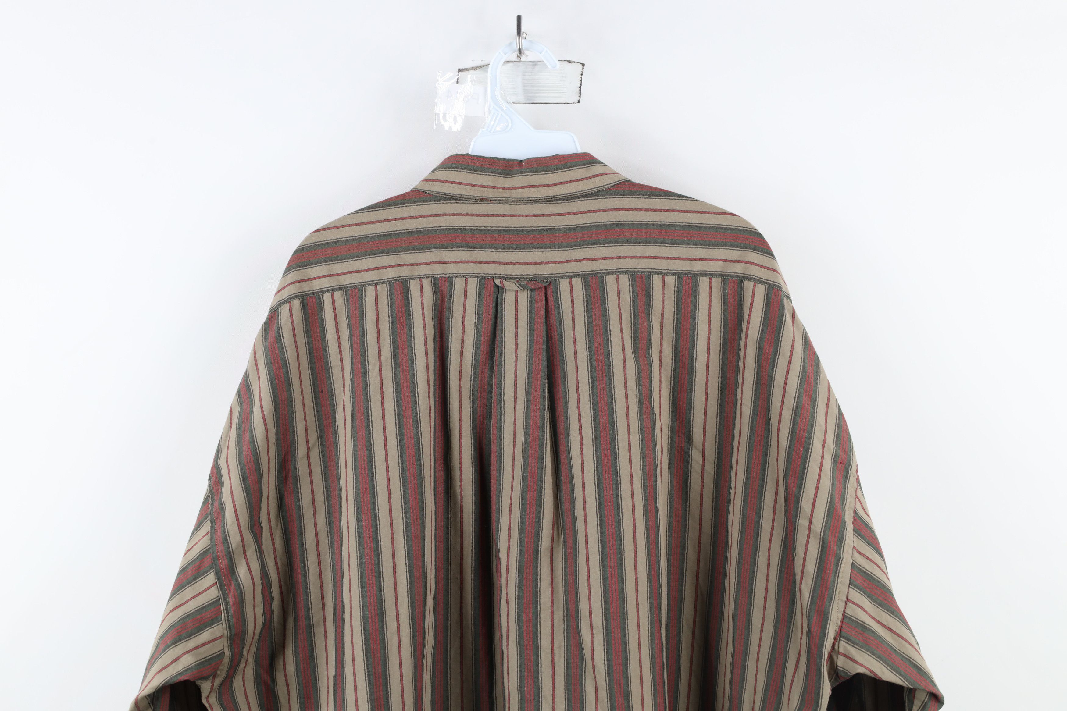 Vintage Vintage 90s Streetwear Block Collared Button Down Shirt Size US XL / EU 56 / 4 - 8 Thumbnail
