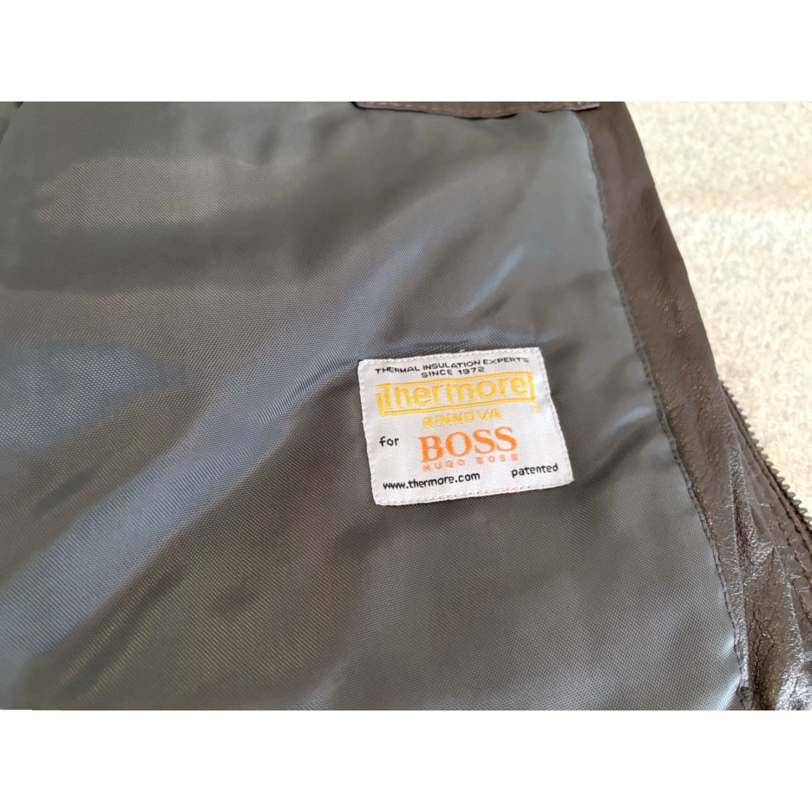 Hugo Boss HUGO BOSS Jacket Black Goat Leather Coat 42R Mens Jacket Zip 42 Black Leather Solid Size US XS / EU 42 / 0 - 4 Thumbnail