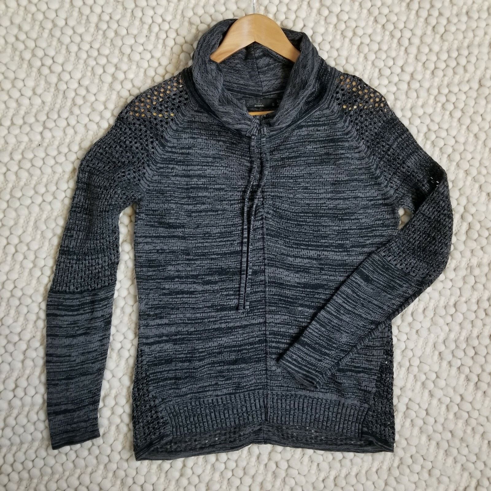Prana Prana Cedar Cowl Neck Pullover Sweater Gray S Size S / US 4 / IT 40 - 7 Thumbnail