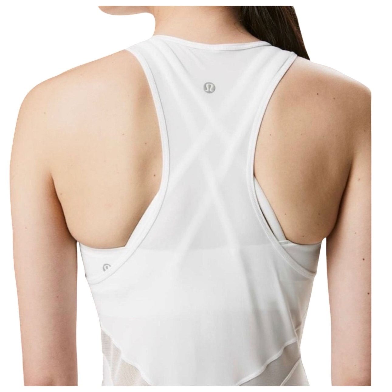 Lululemon Lululemon Mesh In Motion Racerback, White Size S / US 4 / IT 40 - 7 Thumbnail