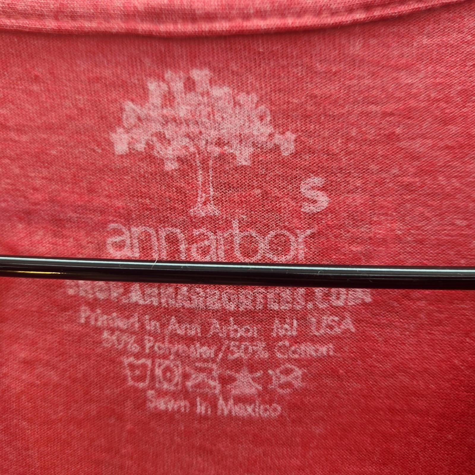 Designer Polish Polska Graphic Tshirt Red Size Small AnnArbor Brand Size US S / EU 44-46 / 1 - 3 Thumbnail