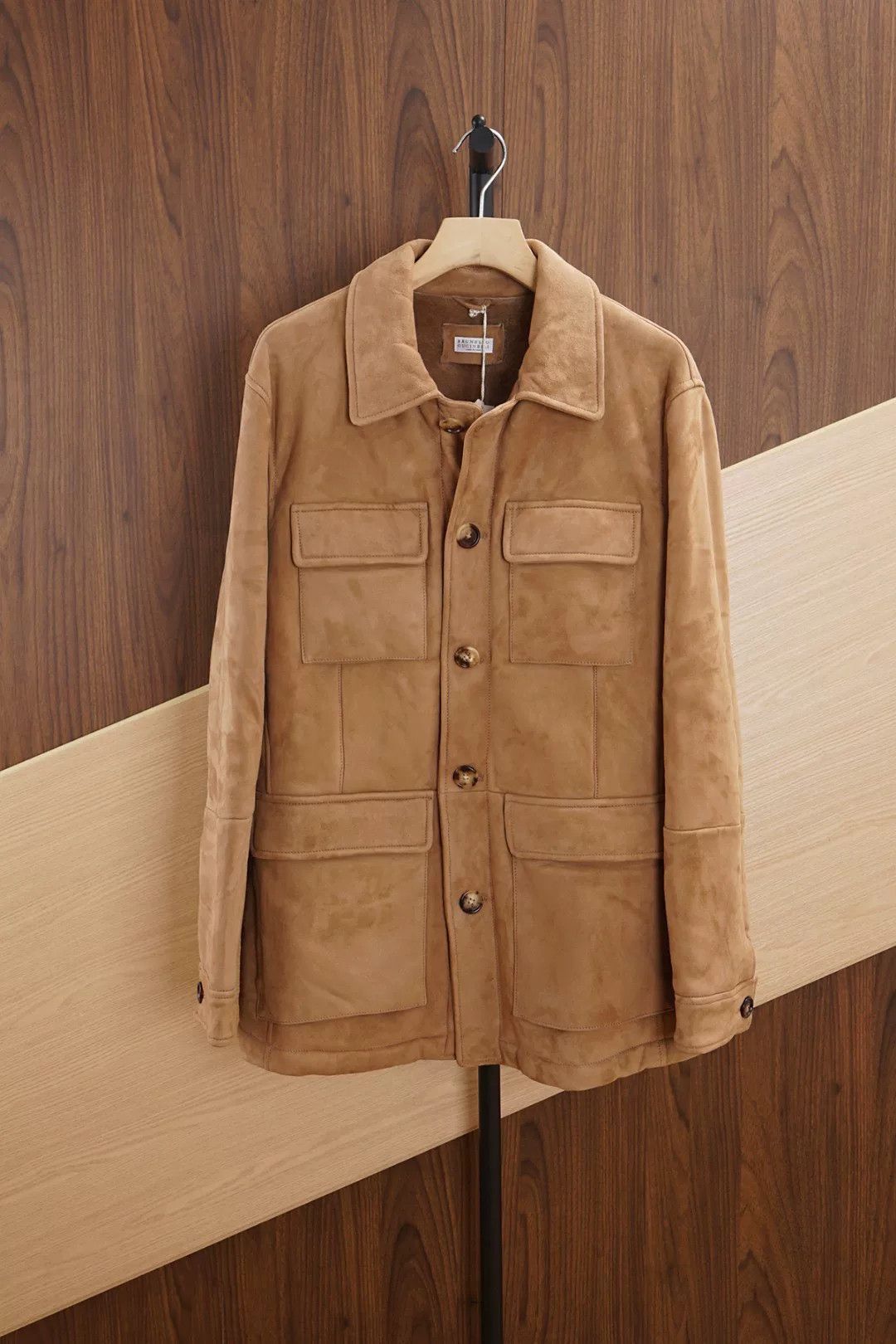 Brunello Cucinelli Brunello Cucinelli Shearling Coat Size US L / EU 52-54 / 3 - 1 Thumbnail