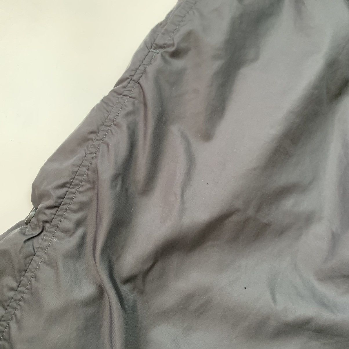 Other 90's NYLON NIKE BAGGY BUTTON TRACK PANTS Y2K SWOOSH LOGO Size US 38 / EU 54 - 8 Thumbnail
