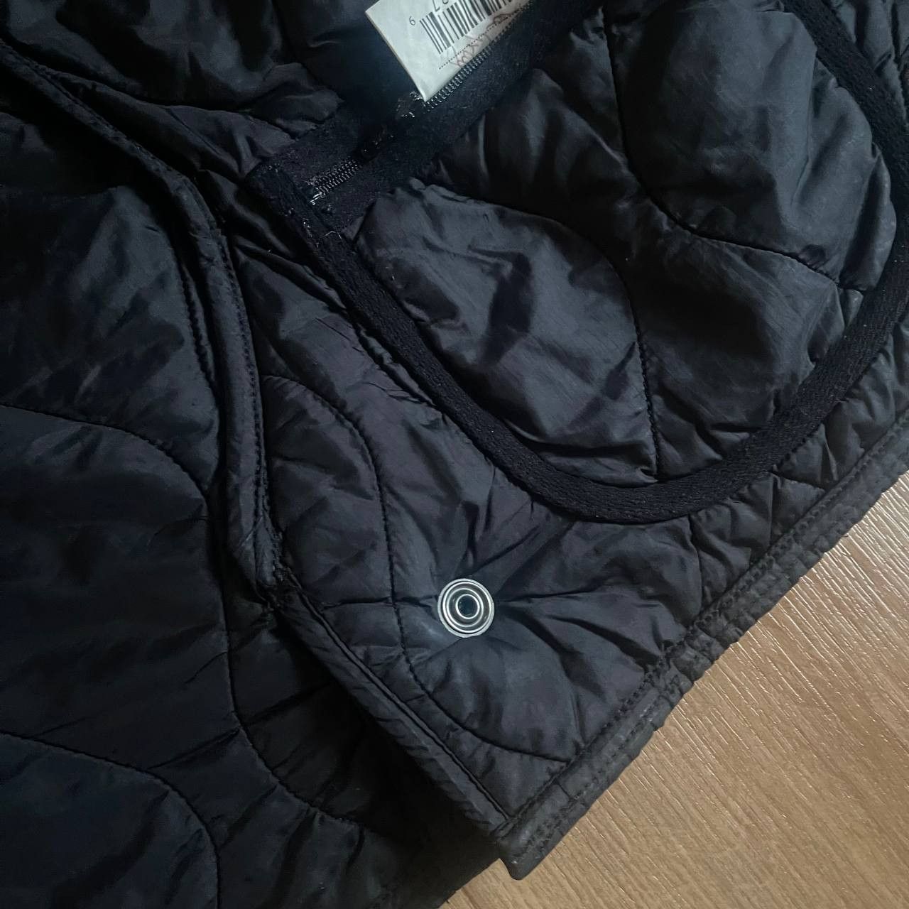 Barbour × Vintage Quilted Bomber Jacket Barbour Size М Size US M / EU 48-50 / 2 - 16 Thumbnail