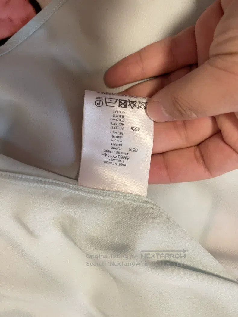 Givenchy Givenchy Red and White Colorblock Shirt Size US M / EU 48-50 / 2 - 4 Thumbnail