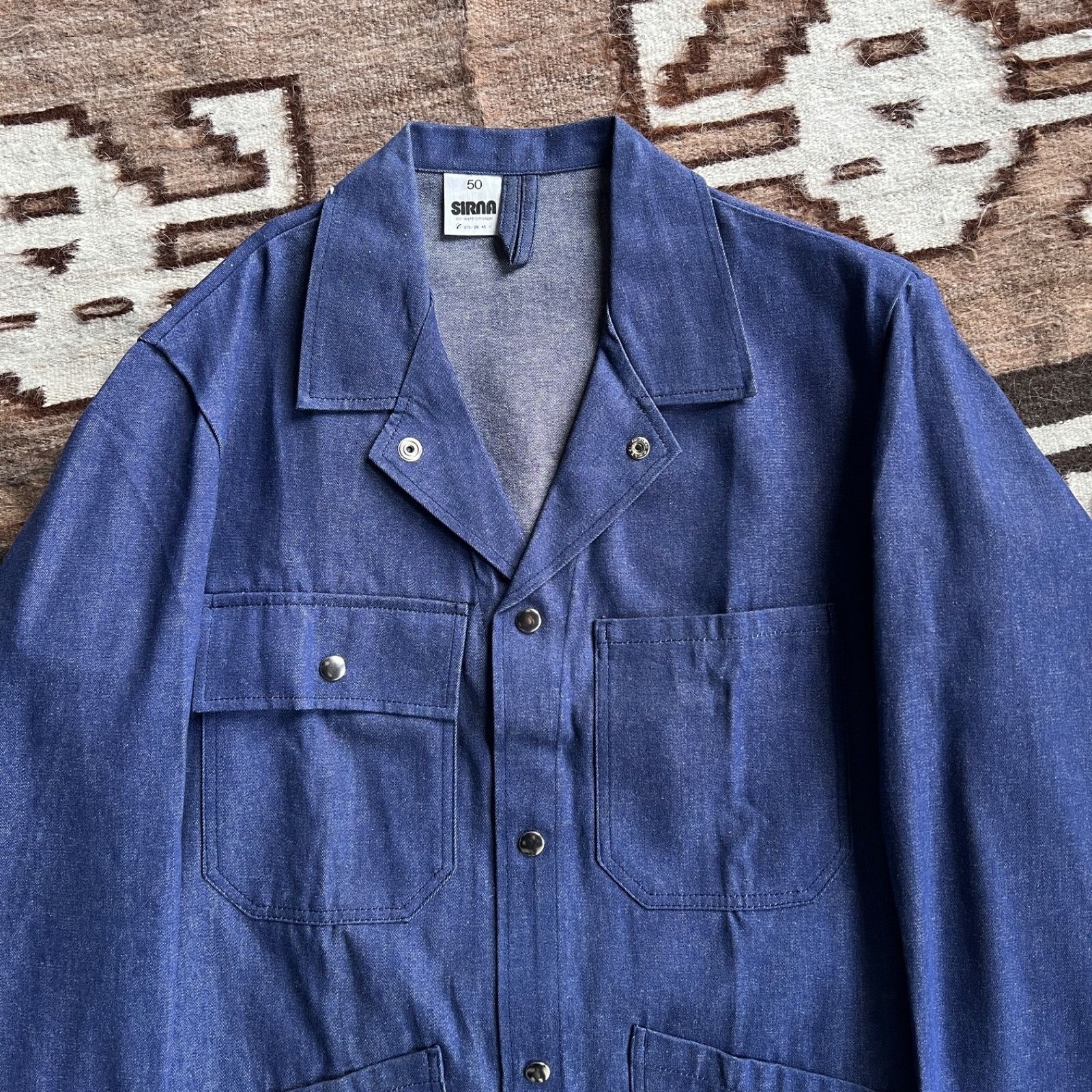 Vintage Vintage French Workwear Utility Jacket 9681AC Size US L / EU 52-54 / 3 - 2 Thumbnail