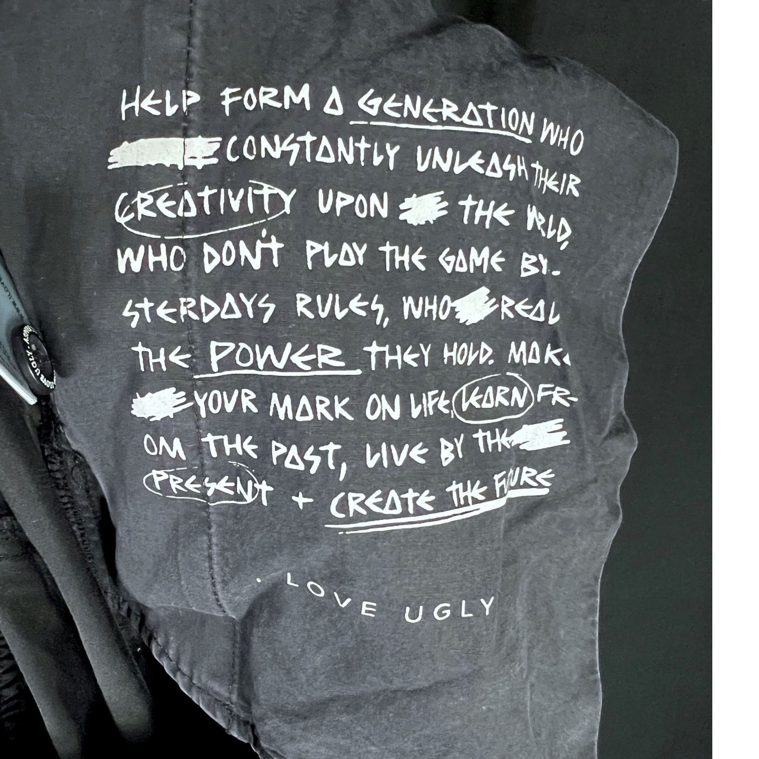 I Love Ugly Men's I Love Ugly Black Gym Casual Shorts - S - $99 Retail Size US 30 / EU 46 - 9 Thumbnail
