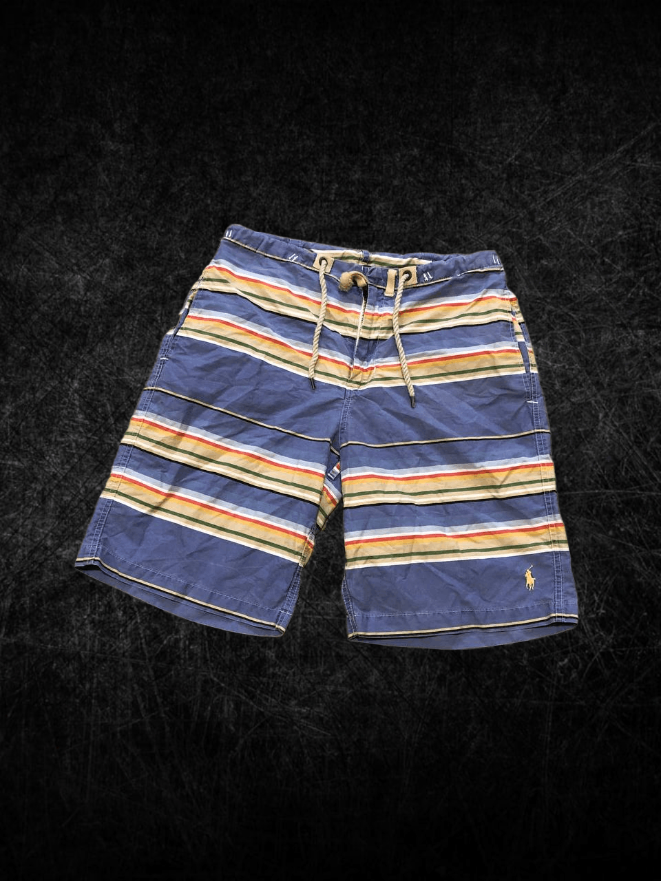 Polo Ralph Lauren Vintage 90's Polo Ralph Lauren Canvas Striped Shorts Size US 30 / EU 46 - 1 Thumbnail