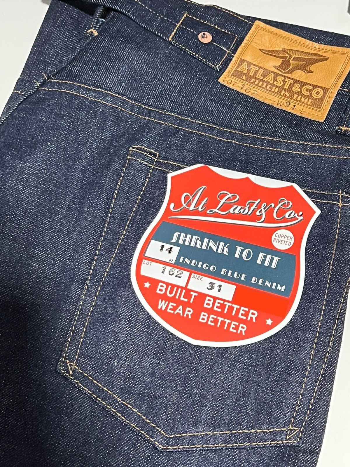 Atlast&co lot162 Denim Butcher Products Timeworn Clothing