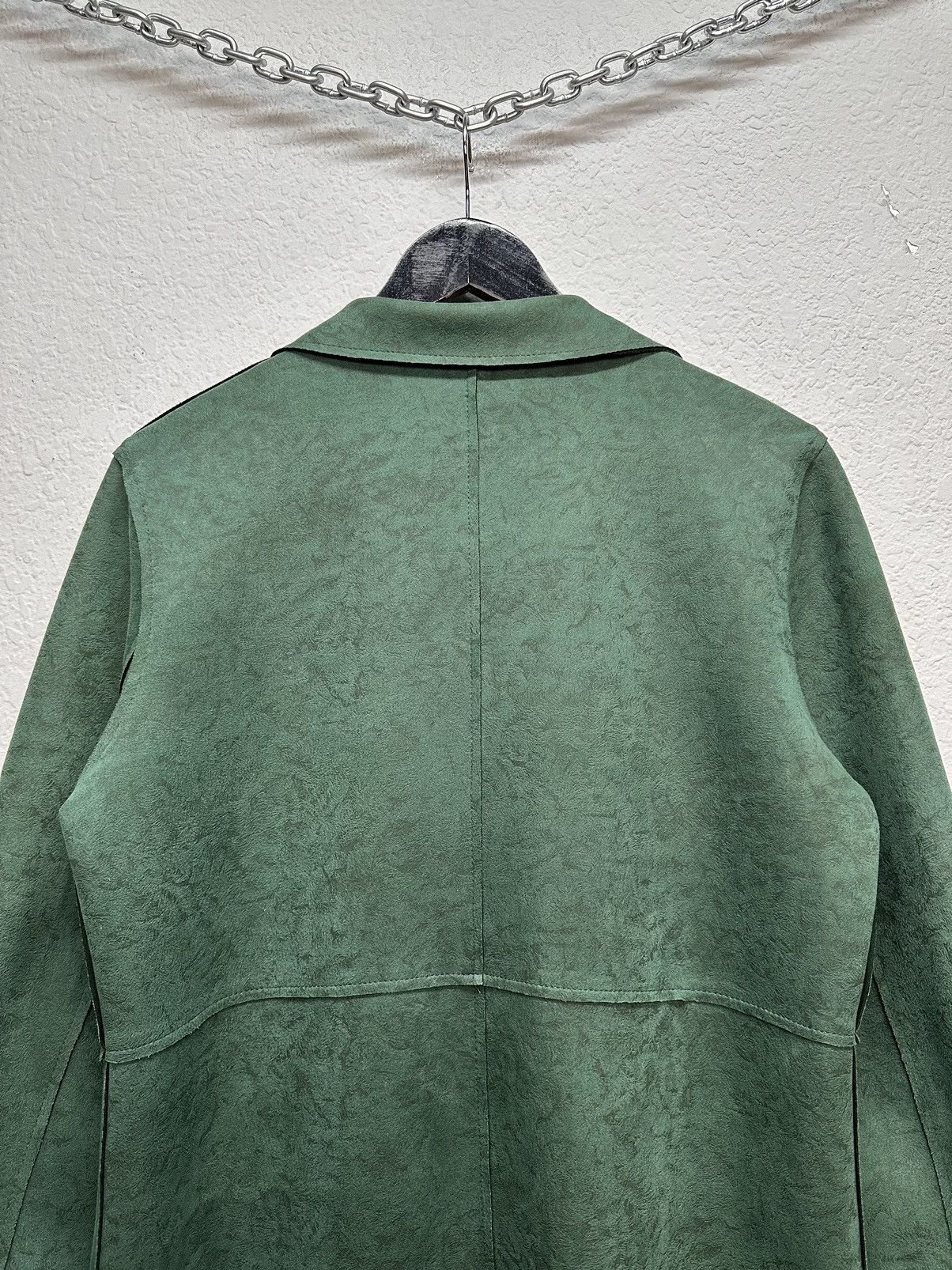 Max Mara MaxMara green minimalist coat classic Italy elegant fit Size M / US 6-8 / IT 42-44 - 14 Thumbnail