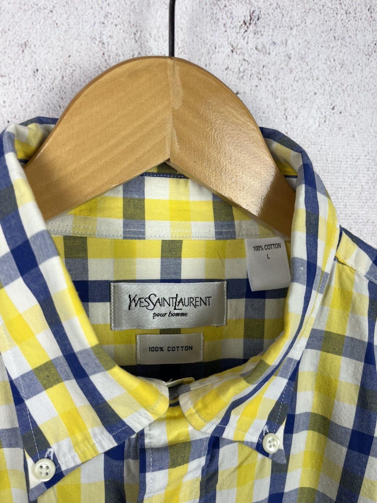 Yves Saint Laurent Vintage 90s Yves Saint Laurent YSL Shirt Rare Retro Y2K Hype Size US L / EU 52-54 / 3 - 7 Thumbnail