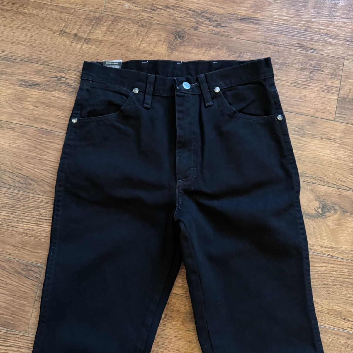 Wrangler New Wrangler Black Slim Fit Silver Edition 30x32 Jeans Denim Size US 30 / EU 46 - 3 Thumbnail