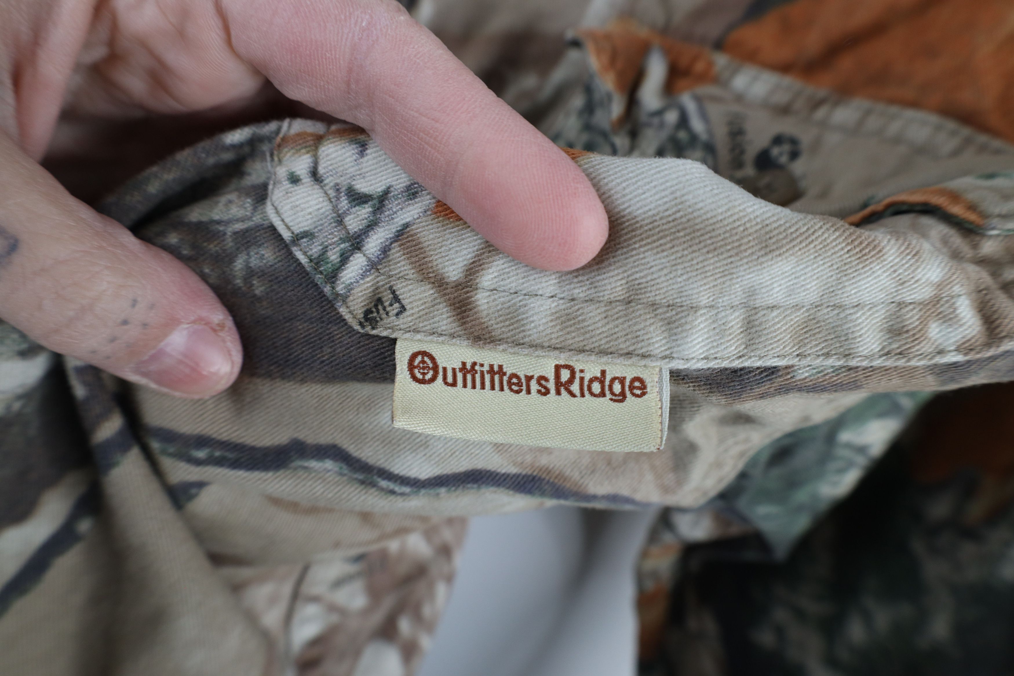Vintage Vintage 90s Streetwear Camouflage Collared Button Down Shirt Size US L / EU 52-54 / 3 - 4 Thumbnail