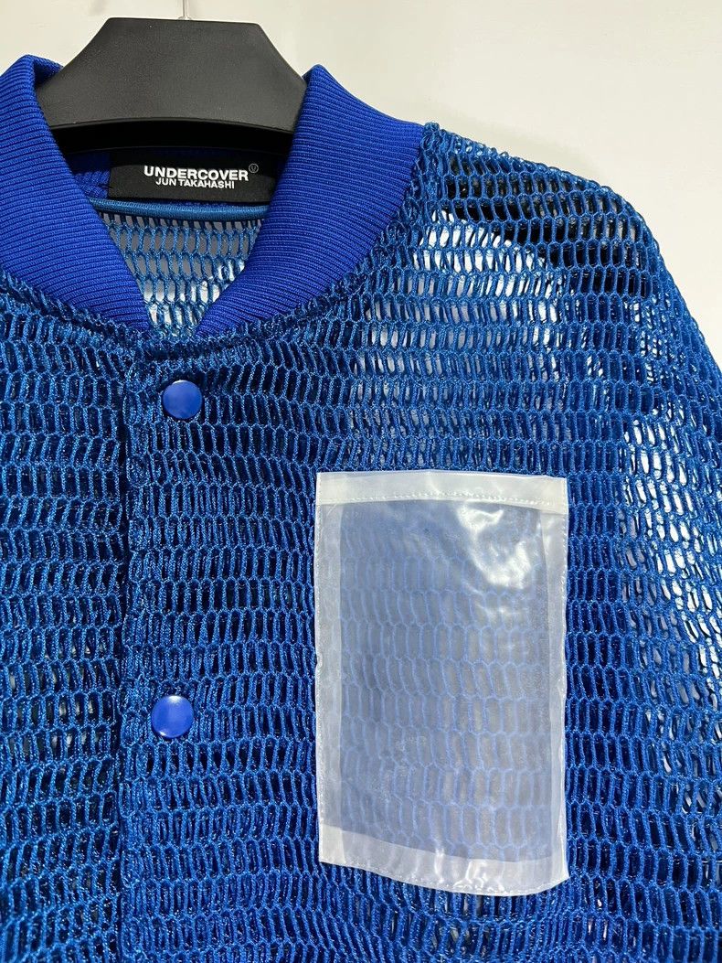 Undercover UNDERCOVERBlue Baseball Jacket 2504-Nextarrow Size US M / EU 48-50 / 2 - 3 Thumbnail