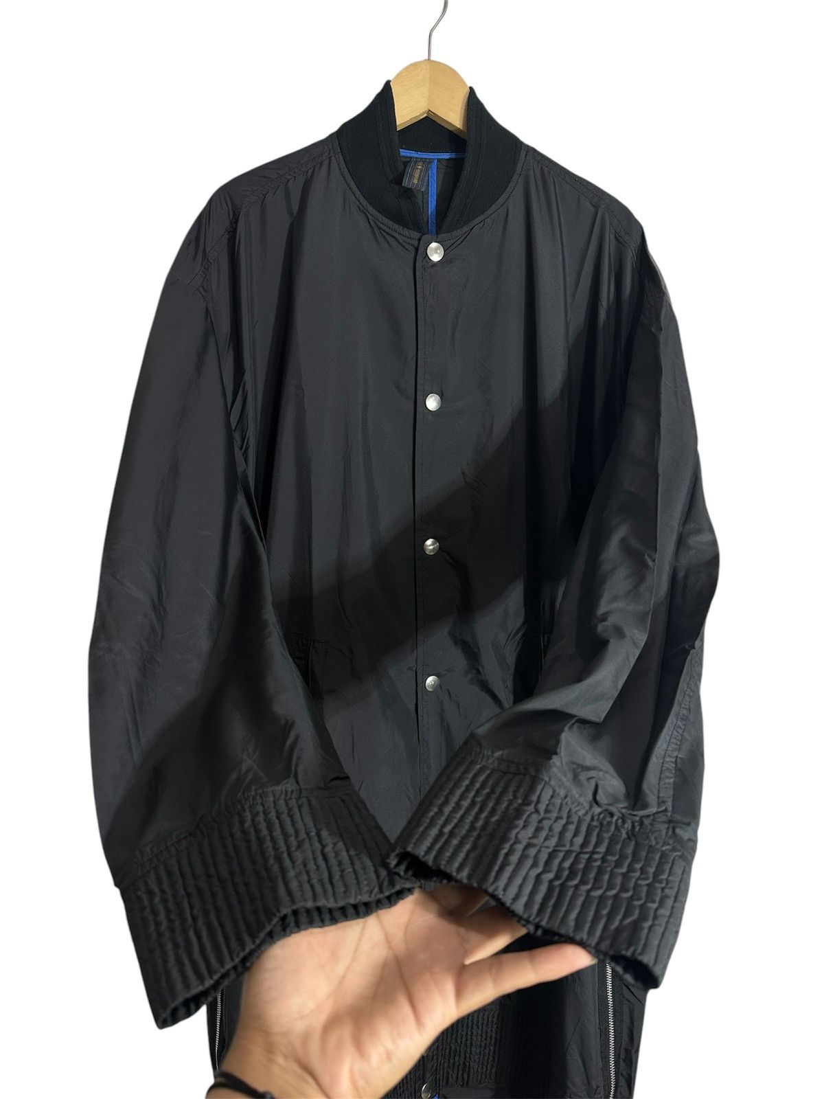 Maison MIHARA YASUHIRO 2000s RARE ARCHIVE Miharayasuhiro LONG PARACUTE MULTI ZIPPER Size US XL / EU 56 / 4 - 7 Thumbnail