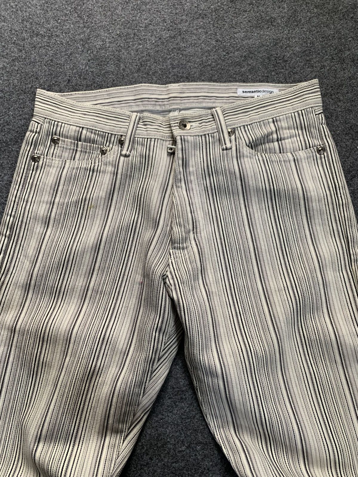 Jean × semanticdesign Lace up semanticdesign hikory pant vkei style japanese brand Size US 30 / EU 46 - 8 Thumbnail