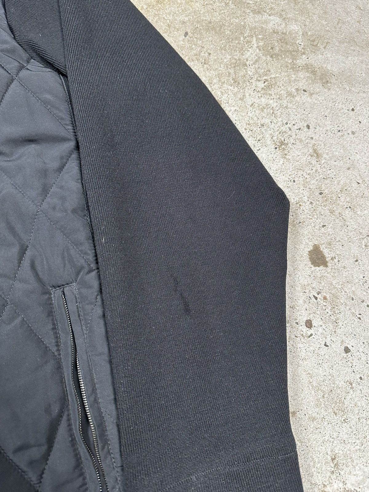 Paul & Shark Paul & Shark Hybrid Wool Jacket Leather Trims Quilted Size US XL / EU 56 / 4 - 5 Thumbnail