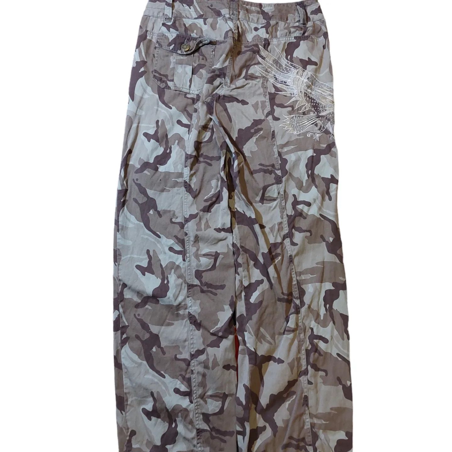 20471120 Vintage Japanese camo cargo basic parachute pants Size US 28 / EU 44 - 3 Thumbnail