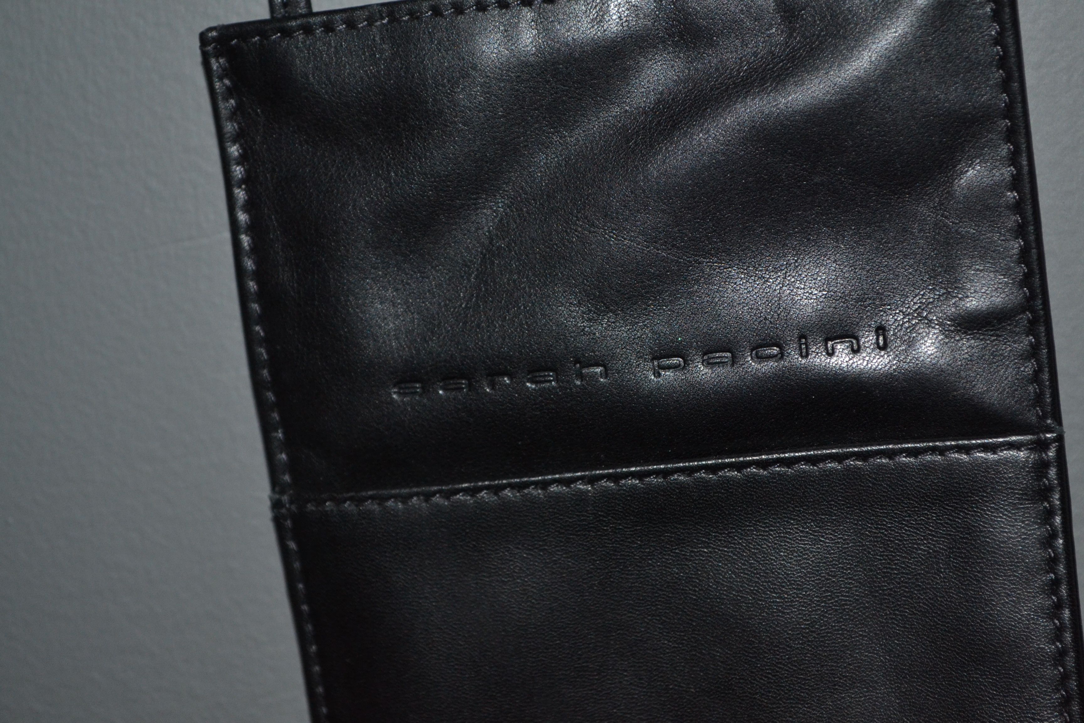 Sarah Pacini Sarah Pacini Neck Leather Pouch Bag Size ONE SIZE - 6 Thumbnail