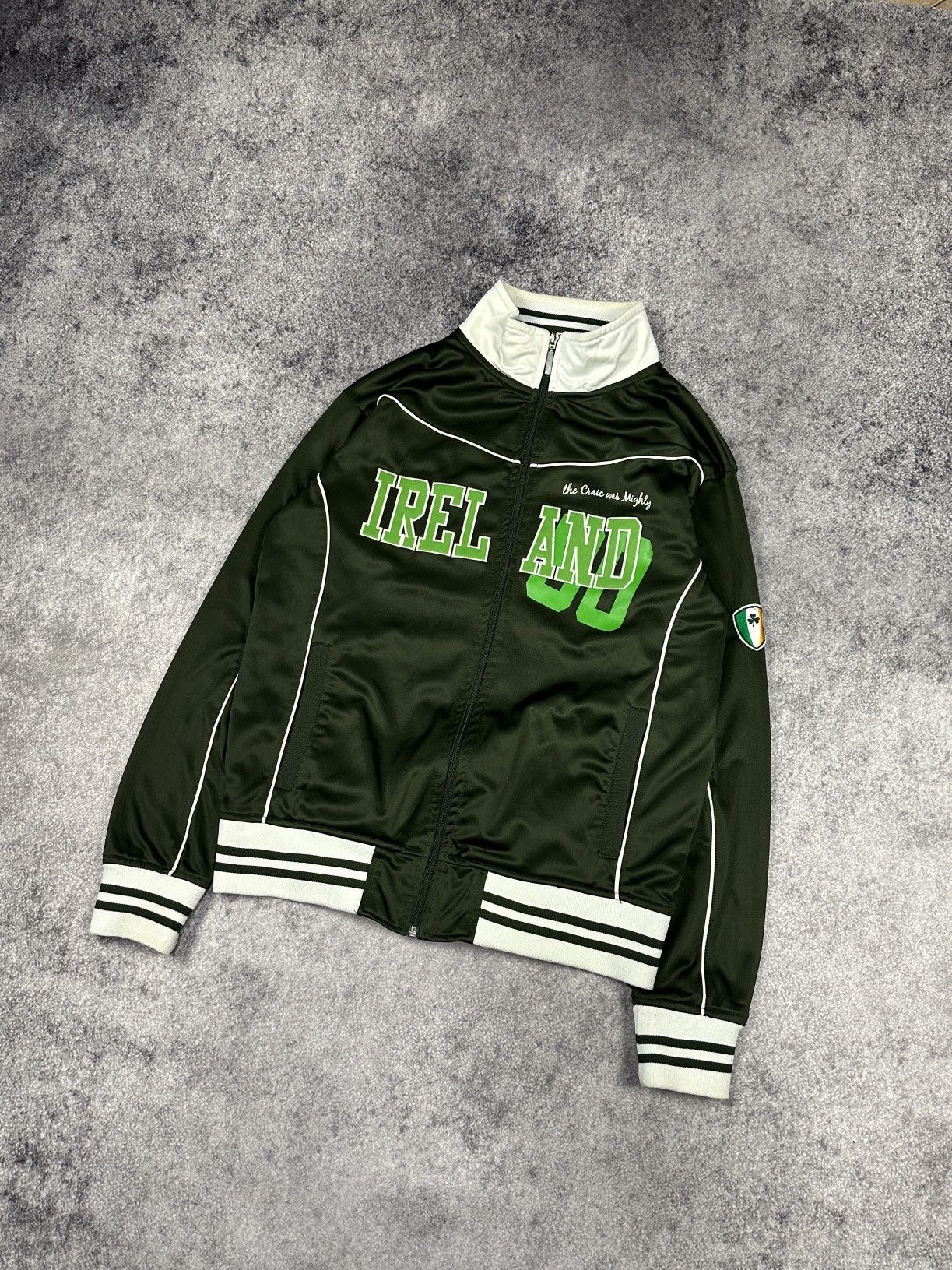 Vintage Y2K Ireland Logo Zip Up Jackets Streetwear Rare Casual VTg L Size US L / EU 52-54 / 3 - 1 Thumbnail