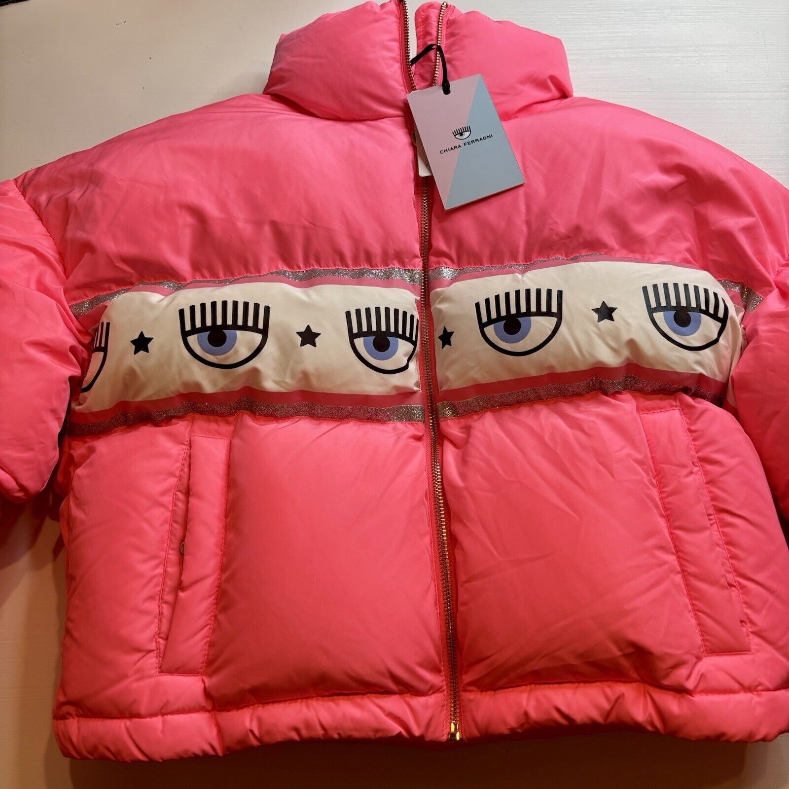Chiara Ferragni Chiara Ferragni Down Jacket Medium 38 Size M / US 6-8 / IT 42-44 - 1 Thumbnail