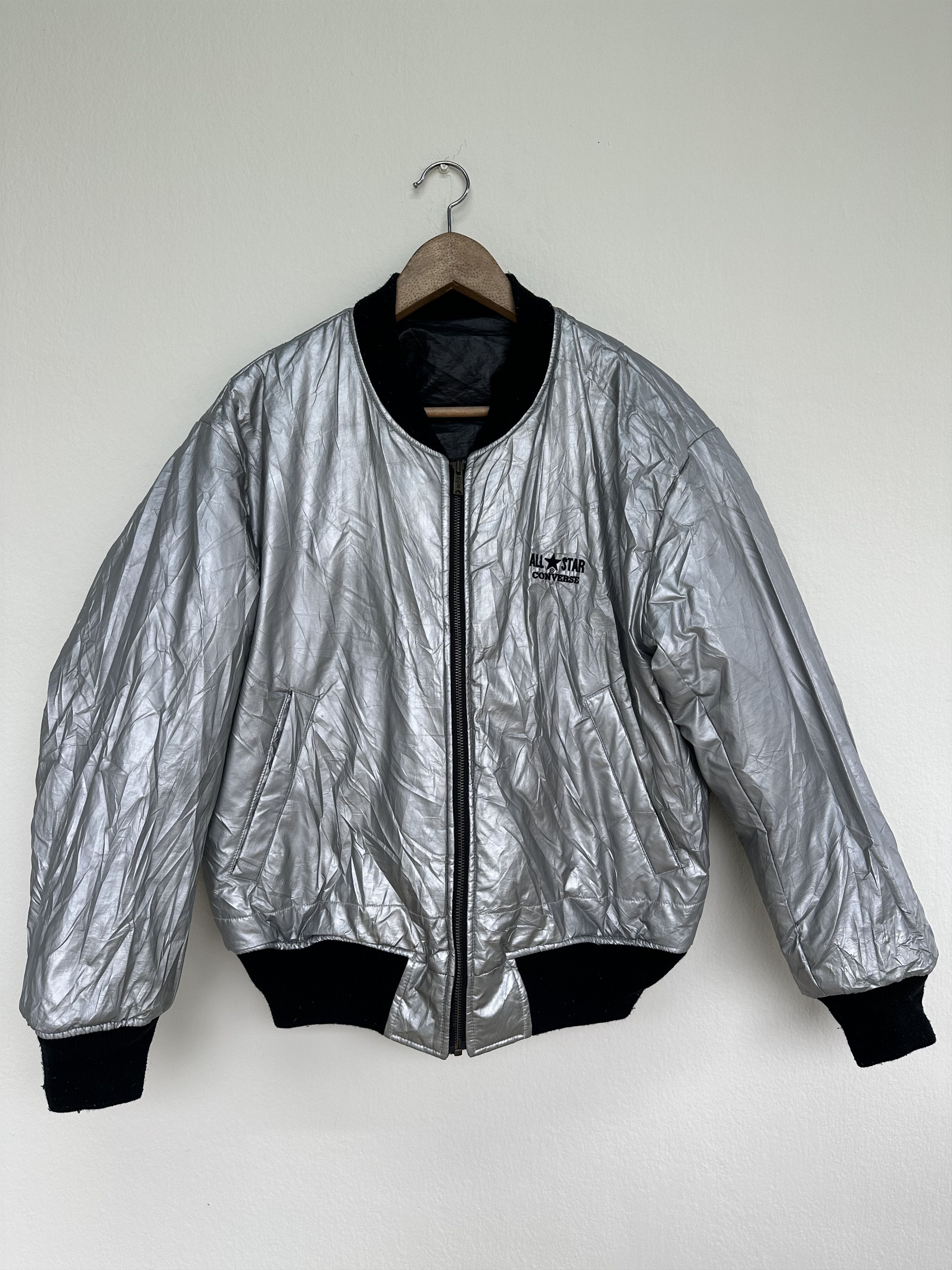Converse Vintage Converse Reversible Bomber Jacket Boston Mass USA Size US M / EU 48-50 / 2 - 6 Thumbnail