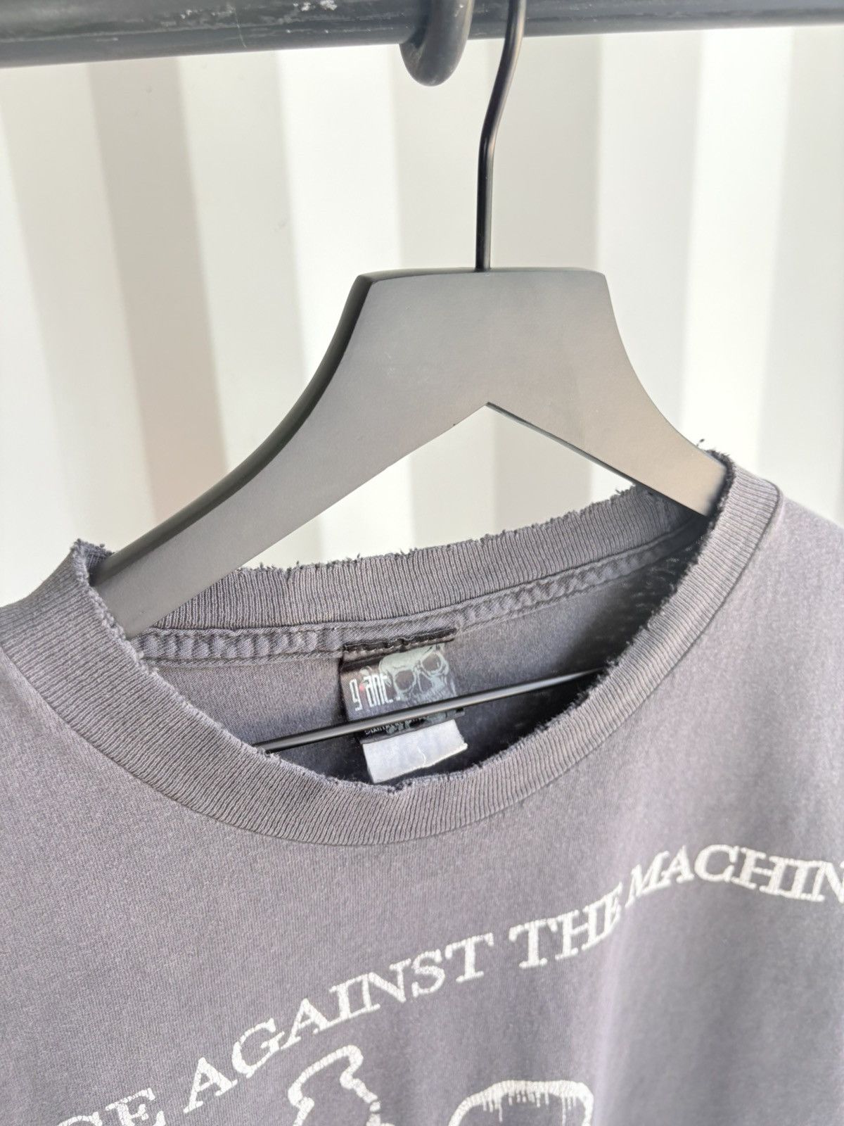Band Tees Thrashed RATM Sun Faded Distressed Shirt ERD GRUNGE Size US XL / EU 56 / 4 - 3 Thumbnail