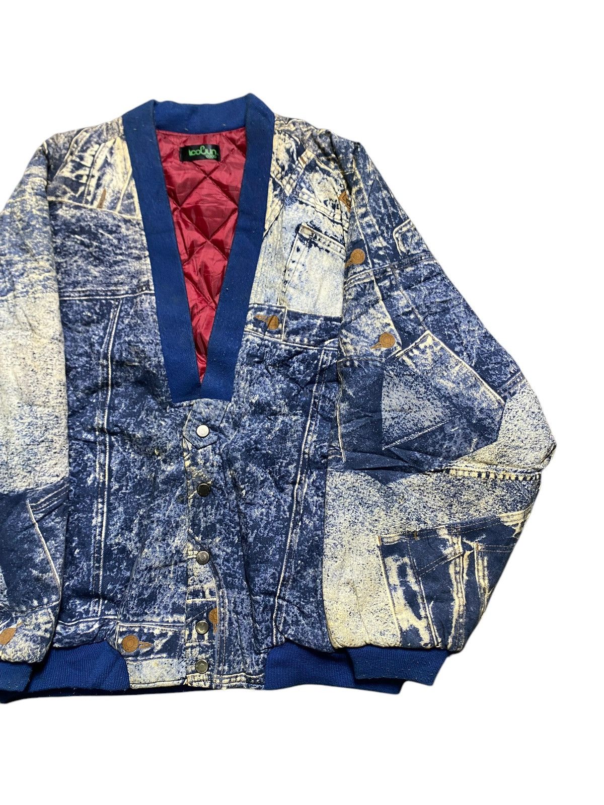 Vintage VINTAGE JAPANESE BRAND JACKET DENIM DESIGN Size US XL / EU 56 / 4 - 3 Thumbnail