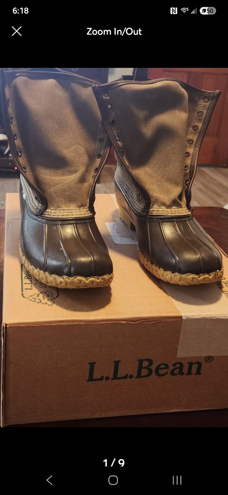 L.L. Bean Ll.bean womens waxed hunting boot Size US 11 / IT 41 - 2 Thumbnail