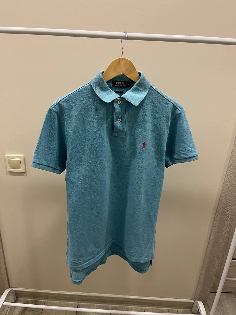Polo Ralph Lauren Vintage 90s Polo Ralph Lauren Rugby Pocket Earth Tone Blue Size US L / EU 52-54 / 3 - 1 Thumbnail