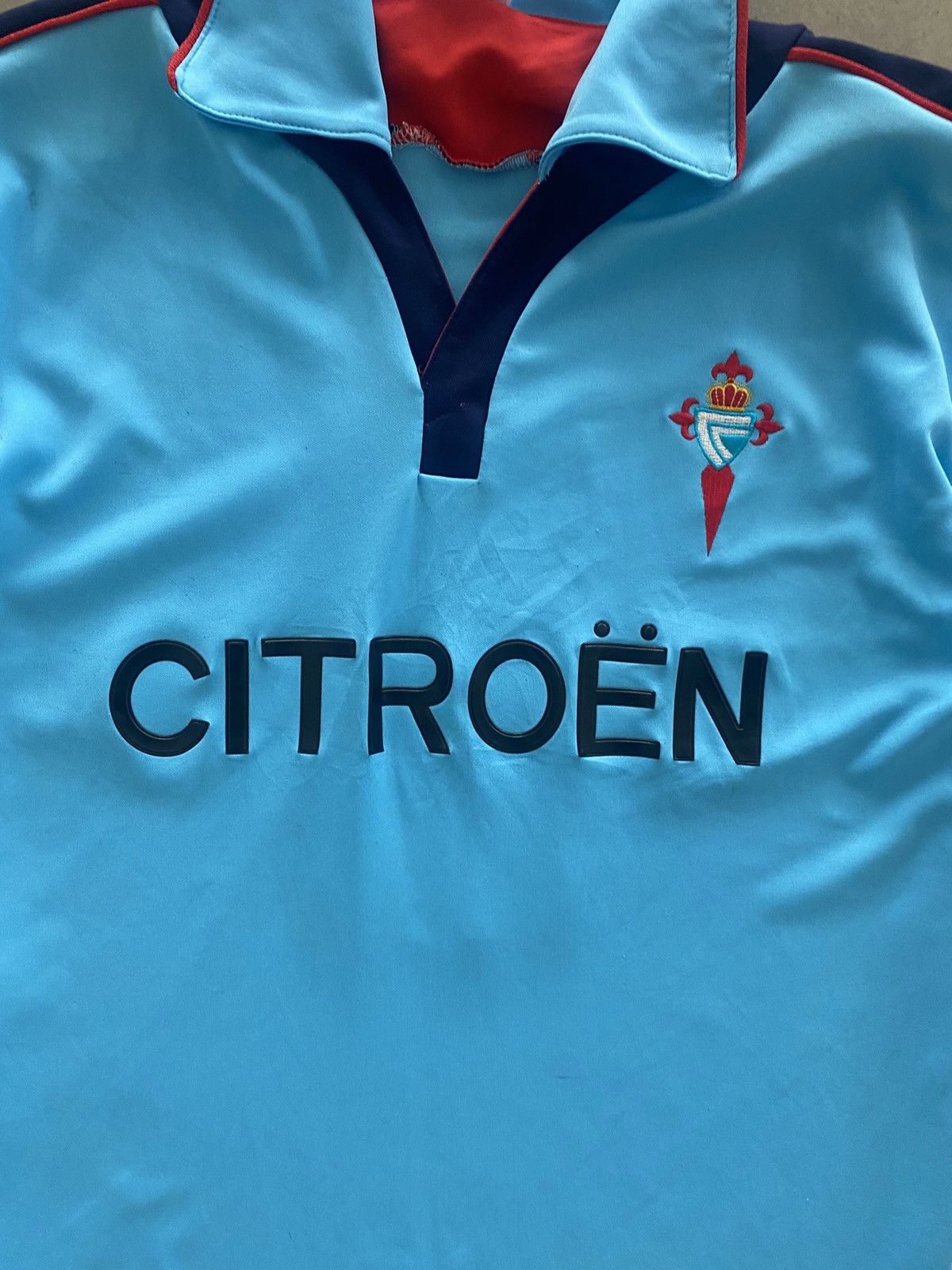 Vintage VINTAGE CELTA VIGO LIGA ESPANOLA CITROEN JERSEY BOOTLEG Size US L / EU 52-54 / 3 - 2 Thumbnail