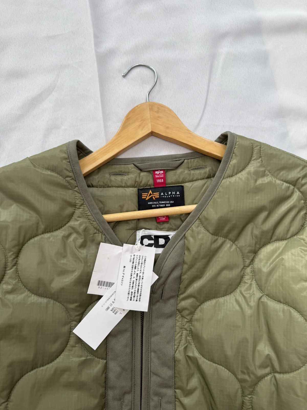 Alpha Industries × CDG by Comme des Garcons Alpha industries x comme des garcons liner jacket Size US L / EU 52-54 / 3 - 4 Thumbnail