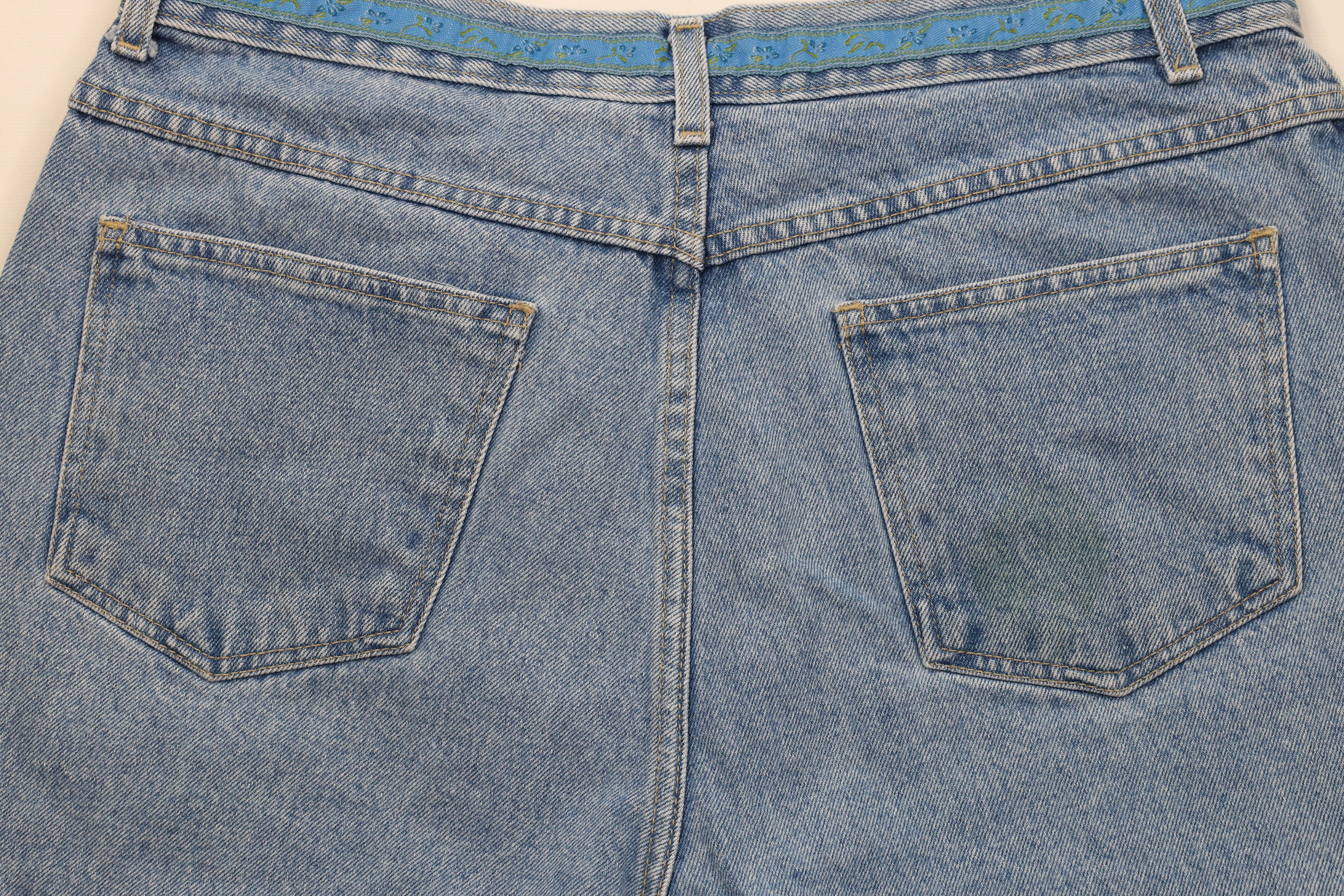 Vintage Vintage 90s Streetwear Trim Denim Jean Shorts Jorts Blue Size 36" / US 14 / IT 50 - 10 Thumbnail
