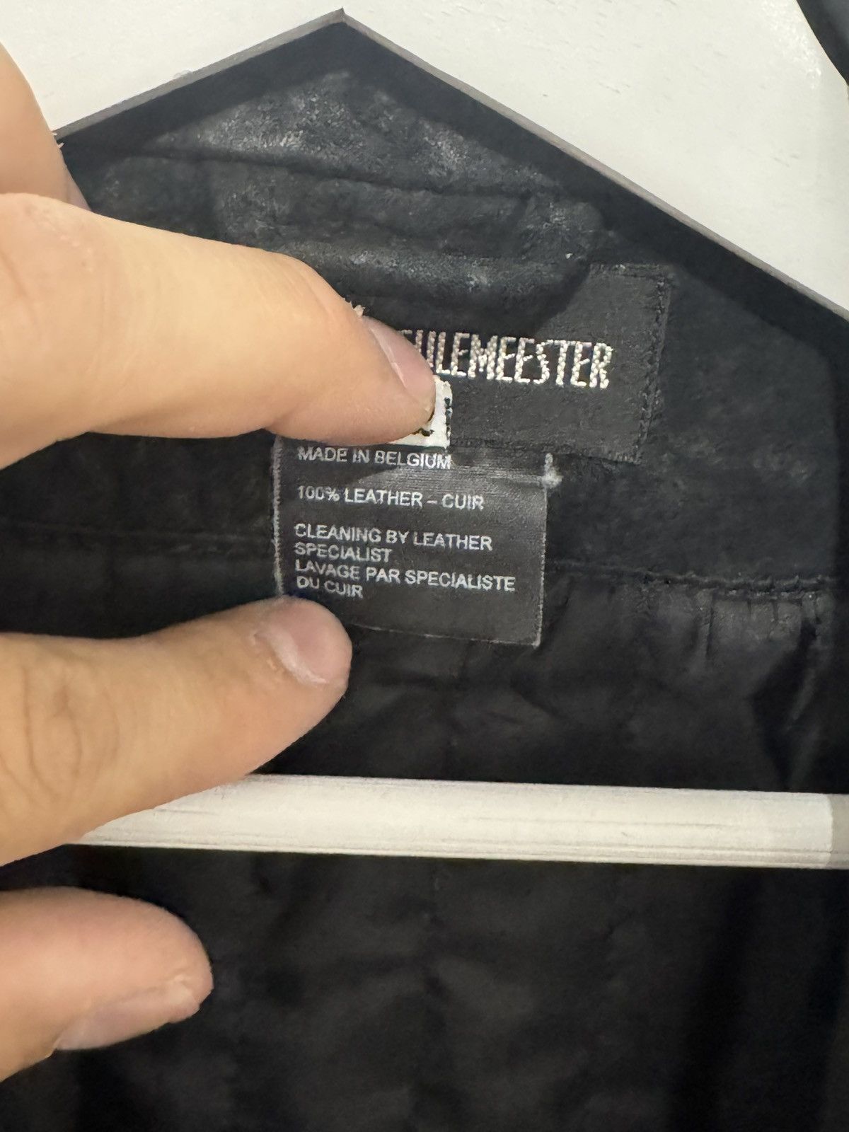 Ann Demeulemeester Ann Demeulemeester 02AW Raw Sheepskin Leather Jacket Size US M / EU 48-50 / 2 - 5 Thumbnail
