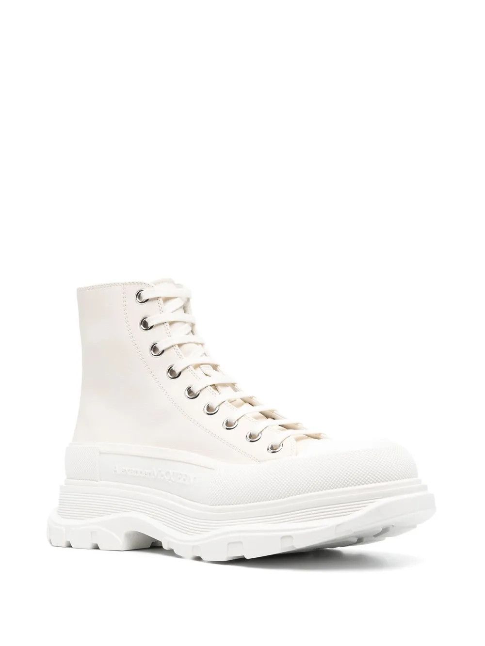 Alexander McQueen o1w1db10725 Tread Slick Boot in White Size US 14 / EU 47 - 2 Thumbnail