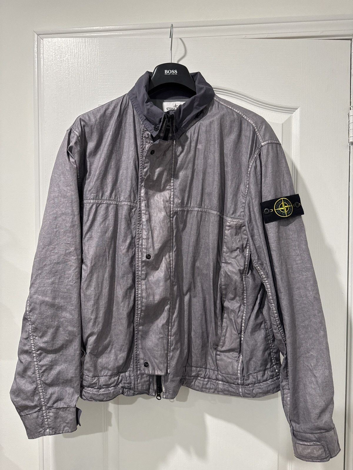 Stone Island Stone island plated ovd linen jacket Size US XL / EU 56 / 4 - 1 Thumbnail