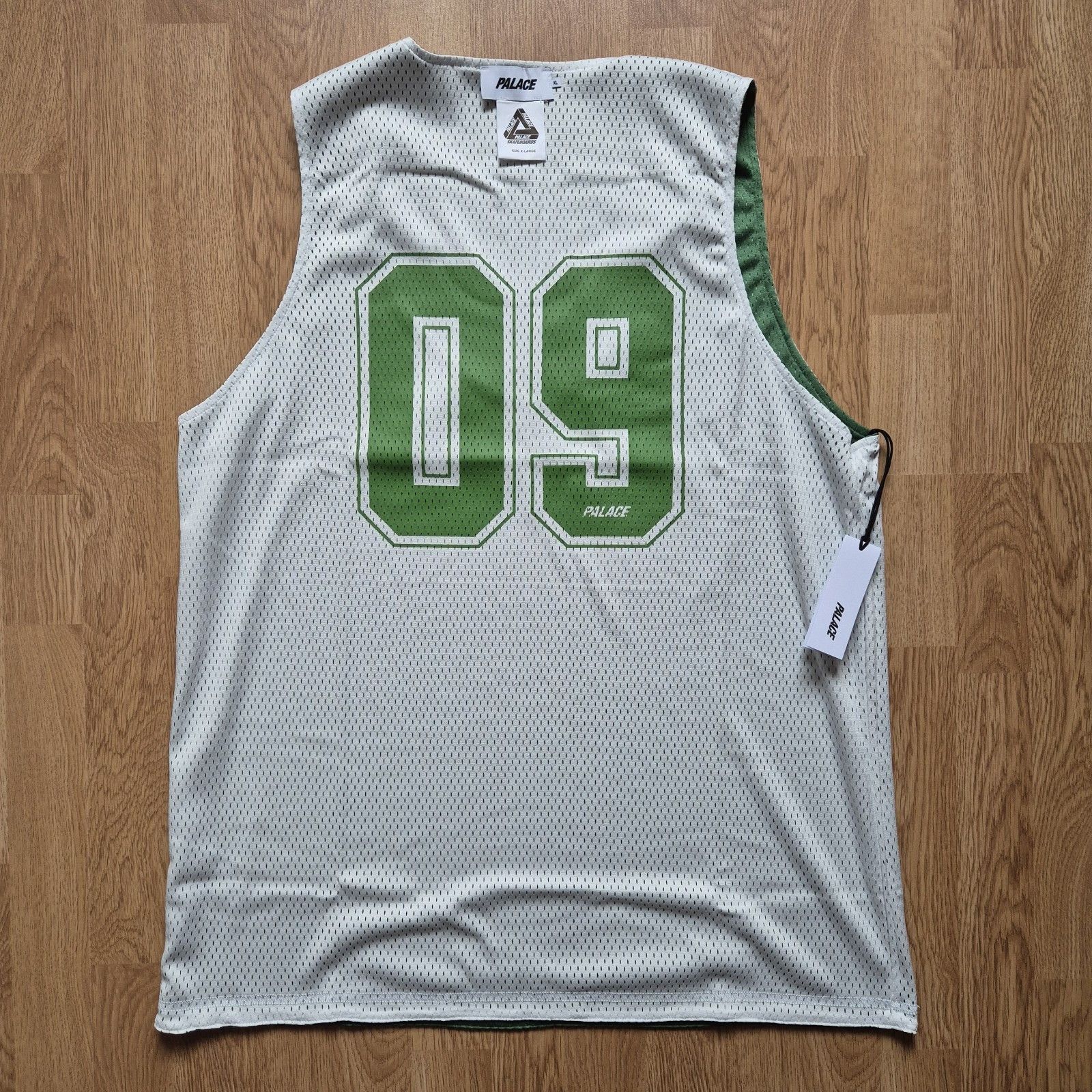 Palace Palace Mesh Reverso Vest Green XL Brand New With Tags SS24 Size US XL / EU 56 / 4 - 5 Thumbnail