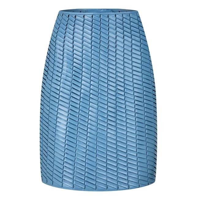 Bottega Veneta Bottega Veneta Bv Skirt in Blue Size 30" / US 8 / IT 44 - 1 Thumbnail