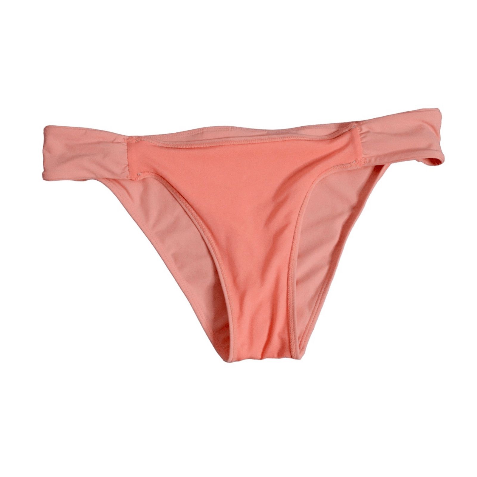 Forever 21 Forever 21 Peach High Thigh Juniors Bikini Bottom LARGE Size L / US 10 / IT 46 - 4 Thumbnail