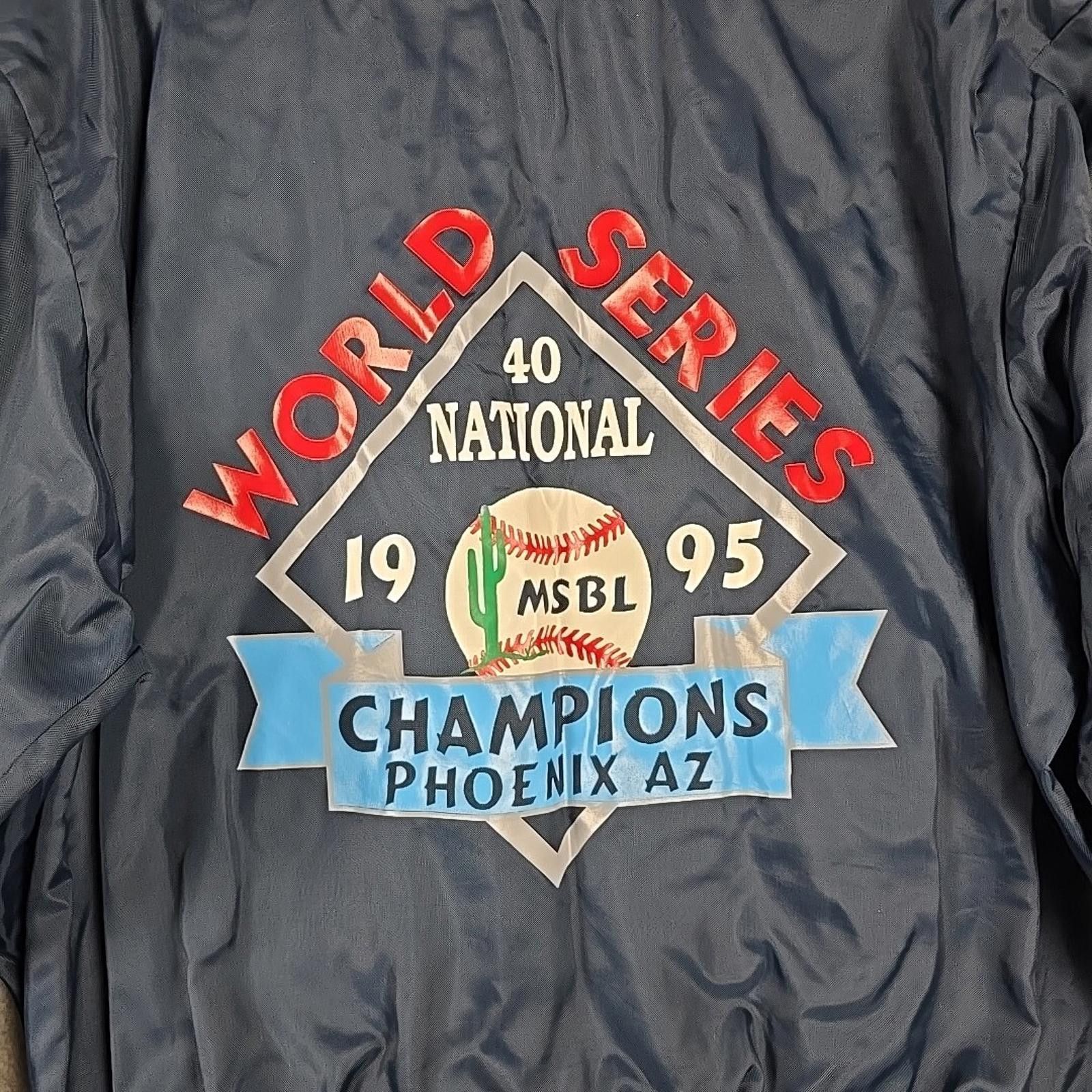Vintage Vintage Y2K Rennoc 1995 Windbreaker Jacket Size XL MSBL Size US XL / EU 56 / 4 - 2 Thumbnail