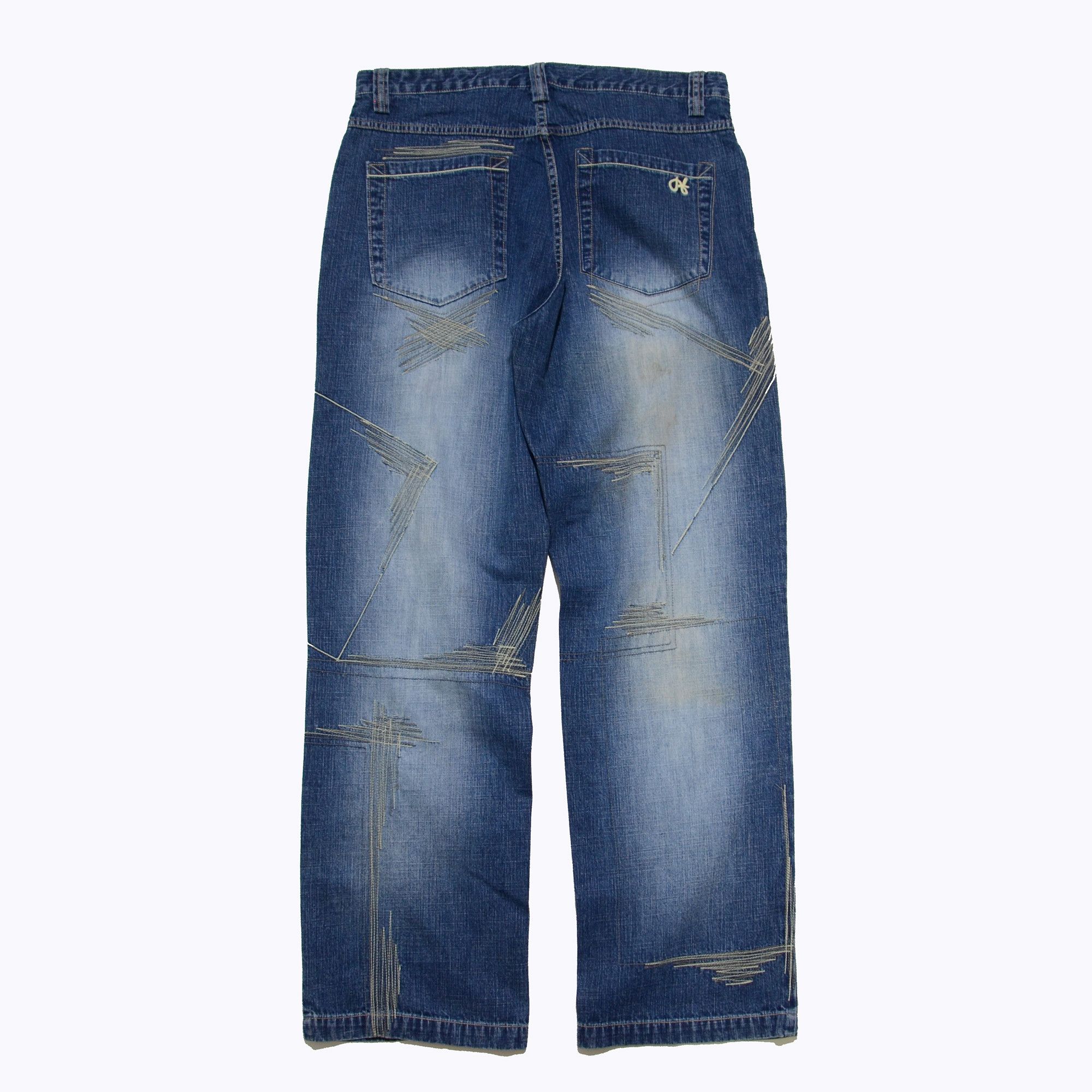 Phat Farm [Mark Stain] Loose Fit 90s Streetwear Factory Sample Size US 34 / EU 50 - 2 Thumbnail
